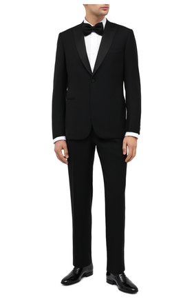 Мужской шерстяной смокинг BRIONI черного цвета по цене 499500 руб., арт. RT0Y0R/0ZA15/P0LICLET0 | Фото 1 Мужской шерстяной смокинг BRIONI черного цвета, арт. RT0Y0R/0ZA15/P0LICLET0 | Фото 1