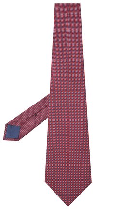 Мужской шелковый галстук BRIONI красного цвета, арт. 062H00/0943T | Фото 2 (Материал: Текстиль, Шелк; Принт: С принтом; Региональные ограничения белый список (Axapta Mercury): RU)