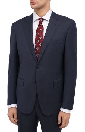 Мужской шерстяной костюм CANALI темно-синего цвета по цене 136000 руб., арт. 13290/31/BF01690 | Фото 2 Мужской шерстяной костюм CANALI темно-синего цвета, арт. 13290/31/BF01690 | Фото 2