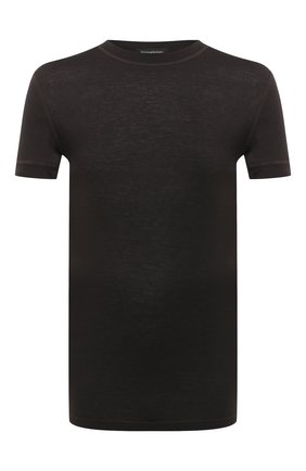 Мужская футболка ERMENEGILDO ZEGNA коричневого цвета по цене 19650 руб., арт. N3M201120 | Фото 1 Мужская футболка ERMENEGILDO ZEGNA коричневого цвета, арт. N3M201120 | Фото 1