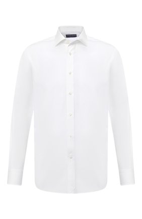 Мужская хлопковая сорочка RALPH LAUREN белого цвета по цене 49950 руб., арт. 791530486 | Фото 1 Мужская хлопковая сорочка RALPH LAUREN белого цвета, арт. 791530486 | Фото 1 (Материал внешний: Хлопок; Рукава: Длинные; Длина (для топов): Стандартные; Случай: Формальный; Стили: Классический; Воротник: Кент; Мужское Кросс-КТ: Сорочка-одежда; Манжеты: На пуговицах; Принт: Однотонные; Региональные ограничения белый список (Axapta Mercury): RU)