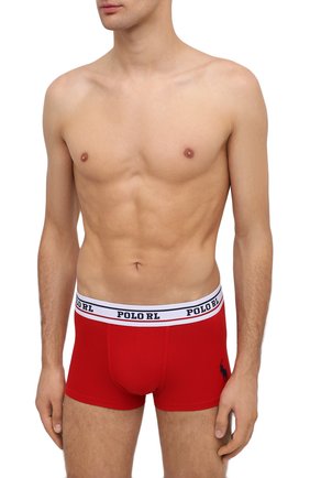 Мужские хлопковые боксеры POLO RALPH LAUREN красного цвета по цене 2450 руб., арт. 714804198/001 | Фото 2 Мужские хлопковые боксеры POLO RALPH LAUREN красного цвета, арт. 714804198/001 | Фото 2
