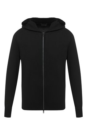 Мужская шерстяной кардиган EMPORIO ARMANI черного цвета по цене 27100 руб., арт. 6H1MXQ/1MHVZ | Фото 1 Мужская шерстяной кардиган EMPORIO ARMANI черного цвета, арт. 6H1MXQ/1MHVZ | Фото 1