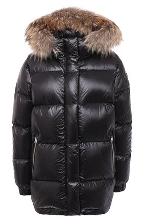 Женский пуховая куртка WOOLRICH черного цвета по цене 84200 руб., арт. CFWW0U0285FR/UT1702 | Фото 1 Женский пуховая куртка WOOLRICH черного цвета, арт. CFWW0U0285FR/UT1702 | Фото 1