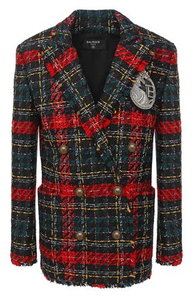 Женский жакет BALMAIN разноцветного цвета по цене 243500 руб., арт. UF17318/X403 | Фото 1 Женский жакет BALMAIN разноцветного цвета, арт. UF17318/X403 | Фото 1