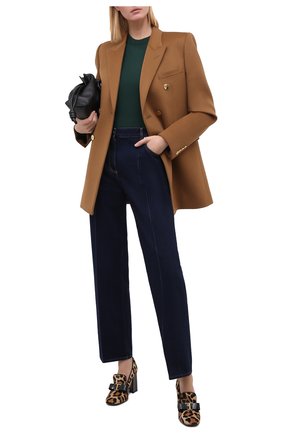 Женские кожаные туфли TOD’S леопардового цвета по цене 76300 руб., арт. XXW70C0DH800MK | Фото 2 Женские кожаные туфли TOD’S леопардового цвета, арт. XXW70C0DH800MK | Фото 2