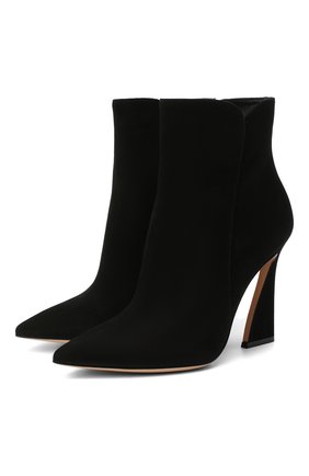 Женские кожаные ботильоны aura GIANVITO ROSSI черного цвета по цене 78400 руб., арт. G73424.15RIC.CASNER0 | Фото 1 Женские кожаные ботильоны aura GIANVITO ROSSI черного цвета, арт. G73424.15RIC.CASNER0 | Фото 1