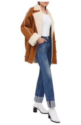 Женская дубленка BALMAIN коричневого цвета по цене 459000 руб., арт. UF19500/L030 | Фото 2 Женская дубленка BALMAIN коричневого цвета, арт. UF19500/L030 | Фото 2