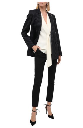 Женский топ VICTORIA BECKHAM белого цвета по цене 72500 руб., арт. 1320WTP001730C | Фото 2 Женский топ VICTORIA BECKHAM белого цвета, арт. 1320WTP001730C | Фото 2