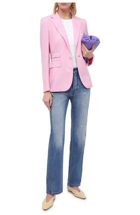 Женский кашемировый жакет RALPH LAUREN розового цвета по цене 294500 руб., арт. 290626882 | Фото 2 Женский кашемировый жакет RALPH LAUREN розового цвета, арт. 290626882 | Фото 2 (Длина (для топов): Стандартные; Рукава: Длинные; Материал внешний: Шерсть, Кашемир; Материал подклада: Купро; Женское Кросс-КТ: Жакет-одежда; Случай: Формальный; 1-2-бортные: Однобортные; Стили: Кэжуэл)