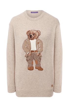 Женская кашемировый свитер RALPH LAUREN бежевого цвета по цене 150500 руб., арт. 290816139 | Фото 1 Женская кашемировый свитер RALPH LAUREN бежевого цвета, арт. 290816139 | Фото 1