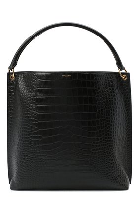 Женский сумка tag SAINT LAURENT черного цвета по цене 175500 руб., арт. 635266/1300W | Фото 1 Женский сумка tag SAINT LAURENT черного цвета, арт. 635266/1300W | Фото 1