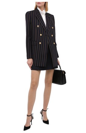 Женская шелковая блузка EMPORIO ARMANI белого цвета по цене 46700 руб., арт. 9NC12T/92306 | Фото 2 Женская шелковая блузка EMPORIO ARMANI белого цвета, арт. 9NC12T/92306 | Фото 2