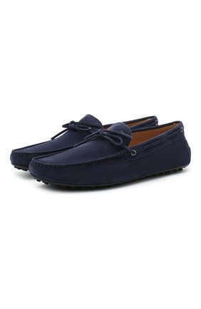 Мужские замшевые мокасины TOD’S темно-синего цвета по цене 34450 руб., арт. XXM42C00050RE0 | Фото 1 Мужские замшевые мокасины TOD’S темно-синего цвета, арт. XXM42C00050RE0 | Фото 1