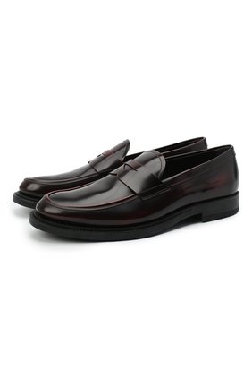 Мужские кожаные пенни-лоферы TOD’S бордового цвета по цене 35250 руб., арт. XXM62C0DI20AKT | Фото 1 Мужские кожаные пенни-лоферы TOD’S бордового цвета, арт. XXM62C0DI20AKT | Фото 1