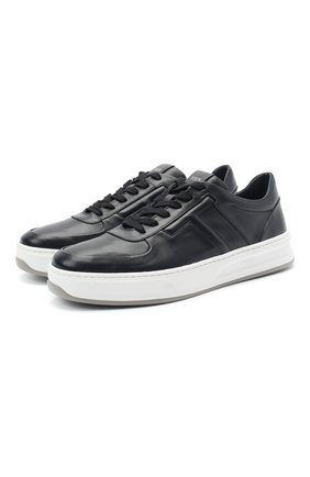Мужские кожаные кеды TOD’S темно-синего цвета по цене 42850 руб., арт. XXM79B0BS10JUS | Фото 1 Мужские кожаные кеды TOD’S темно-синего цвета, арт. XXM79B0BS10JUS | Фото 1