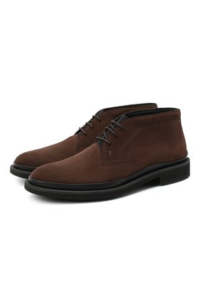 Мужские замшевые ботинки TOD’S коричневого цвета по цене 48600 руб., арт. XXM89B0DM50HSE | Фото 1 Мужские замшевые ботинки TOD’S коричневого цвета, арт. XXM89B0DM50HSE | Фото 1