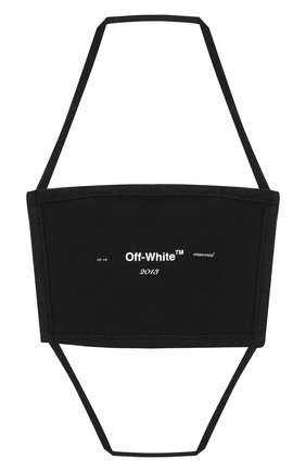 Мужская хлопковая маска для лица OFF-WHITE черного цвета по цене 52800 тенге, арт. 0MRG002E20FAB0021001 | Фото 1 Мужская хлопковая маска для лица OFF-WHITE черного цвета, арт. 0MRG002E20FAB0021001 | Фото 1 (Материал: Хлопок, Текстиль; Мужское Кросс-КТ: Маска)
