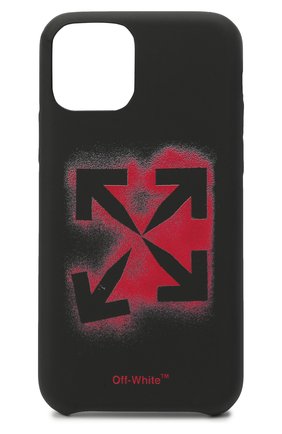 Мужской чехол для iphone 11 pro OFF-WHITE черного цвета по цене 6180 руб., арт. 0MPA018E20PLA0021025 | Фото 1 Мужской чехол для iphone 11 pro OFF-WHITE черного цвета, арт. 0MPA018E20PLA0021025 | Фото 1