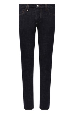 Мужские джинсы PHILIPP PLEIN темно-синего цвета по цене 36540 руб., арт. F20C MDT2280 PDE004N | Фото 1 Мужские джинсы PHILIPP PLEIN темно-синего цвета, арт. F20C MDT2280 PDE004N | Фото 1