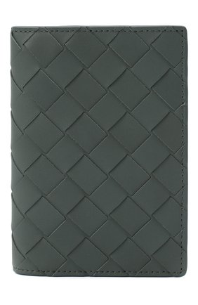 Мужская кожаная обложка для паспорта BOTTEGA VENETA серого цвета по цене 27300 руб., арт. 607482/VCPQ4 | Фото 1 Мужская кожаная обложка для паспорта BOTTEGA VENETA серого цвета, арт. 607482/VCPQ4 | Фото 1