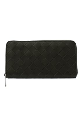Мужской кожаное портмоне BOTTEGA VENETA зеленого цвета по цене 59900 руб., арт. 593217/VCPQ4 | Фото 1 Мужской кожаное портмоне BOTTEGA VENETA зеленого цвета, арт. 593217/VCPQ4 | Фото 1