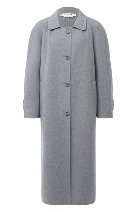 Женское кашемировое пальто MARNI серого цвета по цене 258000 руб., арт. CPMA0133KU/TW888 | Фото 1 Женское кашемировое пальто MARNI серого цвета, арт. CPMA0133KU/TW888 | Фото 1