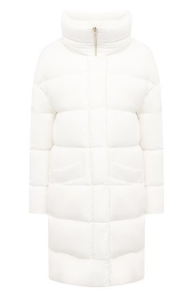 Женский пуховик HERNO белого цвета по цене 65600 руб., арт. PI1175D/13220 | Фото 1 Женский пуховик HERNO белого цвета, арт. PI1175D/13220 | Фото 1