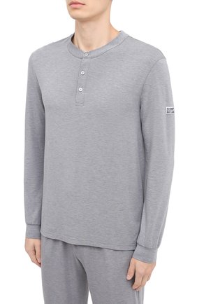 Мужская пижама ERMENEGILDO ZEGNA серого цвета по цене 35450 руб., арт. N6H031040 | Фото 2 Мужская пижама ERMENEGILDO ZEGNA серого цвета, арт. N6H031040 | Фото 2