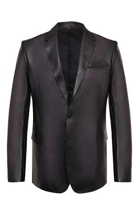 Мужской кожаный пиджак BERLUTI темно-серого цвета по цене 569500 руб., арт. R18LJL29-001 | Фото 1 Мужской кожаный пиджак BERLUTI темно-серого цвета, арт. R18LJL29-001 | Фото 1