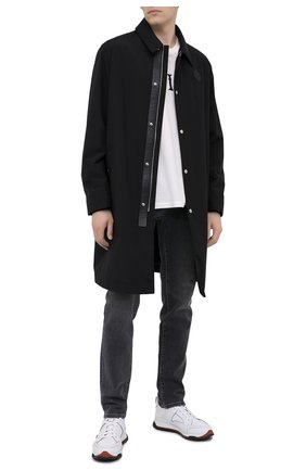 Мужской пальто BERLUTI черного цвета по цене 299500 руб., арт. R180CL66-001 | Фото 2 Мужской пальто BERLUTI черного цвета, арт. R180CL66-001 | Фото 2