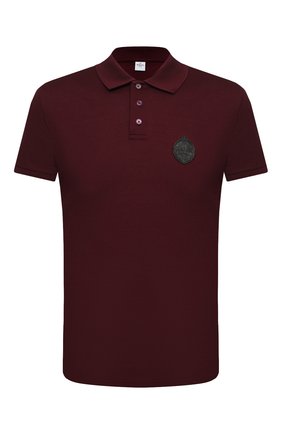 Мужское хлопковое поло BERLUTI бордового цвета по цене 41050 руб., арт. R18JPS41-002 | Фото 1 Мужское хлопковое поло BERLUTI бордового цвета, арт. R18JPS41-002 | Фото 1