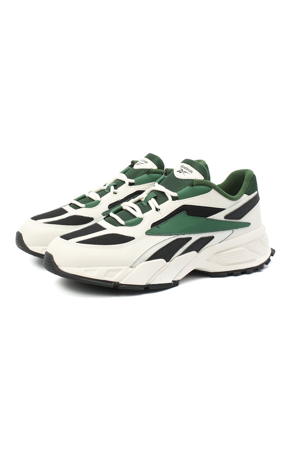 Мужские белые комбинированные кроссовки evzn REEBOK — купить за 6800 руб. в  интернет-магазине ЦУМ, арт. FV7928