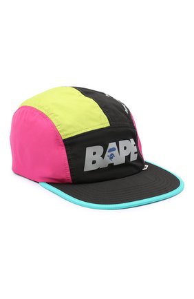 Мужской хлопковая бейсболка BAPE разноцветного цвета по цене 9935 руб., арт. 1F20180030 | Фото 1 Мужской хлопковая бейсболка BAPE разноцветного цвета, арт. 1F20180030 | Фото 1