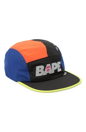 Мужской хлопковая бейсболка BAPE разноцветного цвета по цене 9935 руб., арт. 1F20180030 | Фото 1 Мужской хлопковая бейсболка BAPE разноцветного цвета, арт. 1F20180030 | Фото 1
