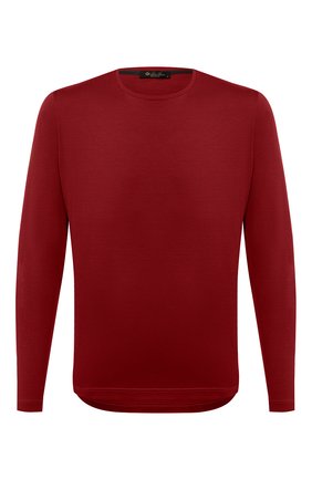 Мужская лонгслив из шелка и хлопка LORO PIANA красного цвета по цене 51150 руб., арт. FAF6129 | Фото 1 Мужская лонгслив из шелка и хлопка LORO PIANA красного цвета, арт. FAF6129 | Фото 1