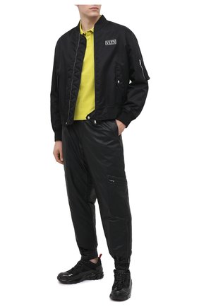 Мужское хлопковое поло BOTTEGA VENETA салатового цвета по цене 33950 руб., арт. 640404/V01G0 | Фото 2 Мужское хлопковое поло BOTTEGA VENETA салатового цвета, арт. 640404/V01G0 | Фото 2