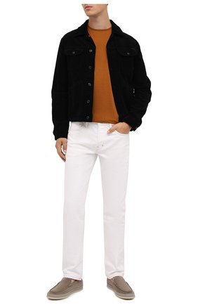 Мужская хлопковая куртка TOM FORD черного цвета, арт. BVJ19/TFD116 | Фото 2 (Длина (верхняя одежда): Короткие; Материал внешний: Хлопок, Деним; Рукава: Длинные; Мужское Кросс-КТ: Верхняя одежда; Стили: Кэжуэл; Кросс-КТ: Куртка, Деним; Региональные ограничения белый список (Axapta Mercury): RU)