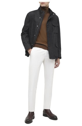 Мужской шерстяная водолазка TOM FORD коричневого цвета по цене 66500 руб., арт. BVM94/TFK120 | Фото 2 Мужской шерстяная водолазка TOM FORD коричневого цвета, арт. BVM94/TFK120 | Фото 2