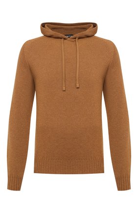 Мужской кашемировый свитер TOM FORD темно-бежевого цвета по цене 114500 руб., арт. BVK75/TFK314 | Фото 1 Мужской кашемировый свитер TOM FORD темно-бежевого цвета, арт. BVK75/TFK314 | Фото 1 (Длина (для топов): Стандартные; Рукава: Длинные; Материал внешний: Шерсть, Кашемир; Мужское Кросс-КТ: Свитер-одежда; Стили: Кэжуэл; Принт: Без принта)