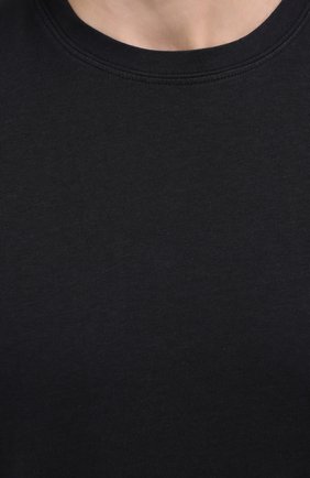 Мужская футболка TOM FORD черного цвета, арт. BV229/TFJ950 | Фото 5 (Принт: Без принта; Рукава: Короткие; Длина (для топов): Стандартные; Региональные ограничения белый список (Axapta Mercury): RU; Материал внешний: Хлопок, Лиоцелл, Растительное волокно; Стили: Классический)