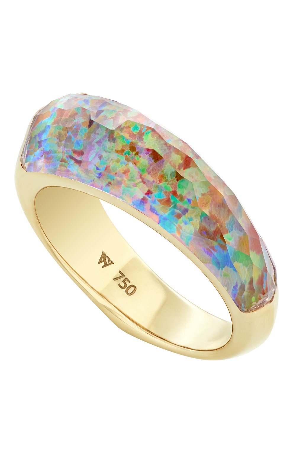 Женские кольцо STEPHEN WEBSTER бесцветного цвета, арт. 3021999 | Фото 1 (Материал сплава: Желтое золото; Драгоценные камни: Другие)