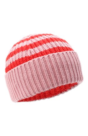 Детского хлопковая шапка STELLA MCCARTNEY розового цвета, арт. 601374/SPM10 | Фото 1 (Материал: Текстиль, Хлопок; Региональные ограничения белый список (Axapta Mercury): RU)