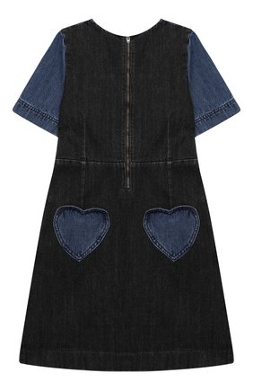 Детское джинсовое платье STELLA MCCARTNEY синего цвета по цене 6730 руб., арт. 601323/SPK13 | Фото 2 Детское джинсовое платье STELLA MCCARTNEY синего цвета, арт. 601323/SPK13 | Фото 2