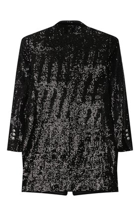 Детский жакет BALMAIN черного цвета по цене 77000 руб., арт. 6N1080/NB370/4-10 | Фото 2 Детский жакет BALMAIN черного цвета, арт. 6N1080/NB370/4-10 | Фото 2
