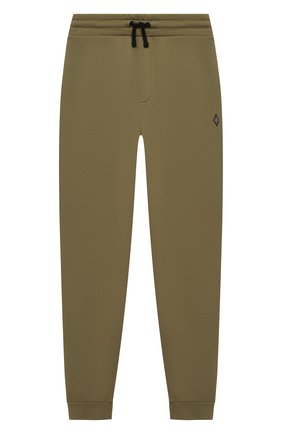 Детские хлопковые джоггеры MARCELO BURLON KIDS OF MILAN хаки цвета по цене 14900 руб., арт. 20I/B/MB/3007/0020/8-14Y | Фото 1 Детские хлопковые джоггеры MARCELO BURLON KIDS OF MILAN хаки цвета, арт. 20I/B/MB/3007/0020/8-14Y | Фото 1