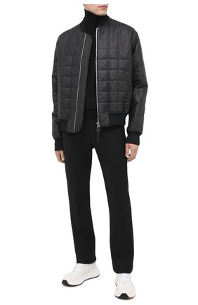 Мужской брюки BOTTEGA VENETA черного цвета по цене 57250 руб., арт. 636527/V02W0 | Фото 2 Мужской брюки BOTTEGA VENETA черного цвета, арт. 636527/V02W0 | Фото 2