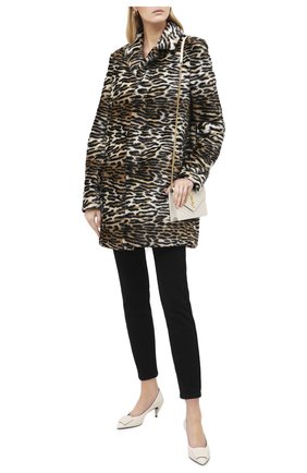 Женская кожаные туфли anais SAINT LAURENT белого цвета по цене 59950 руб., арт. 630885/1ZJ00 | Фото 2 Женская кожаные туфли anais SAINT LAURENT белого цвета, арт. 630885/1ZJ00 | Фото 2