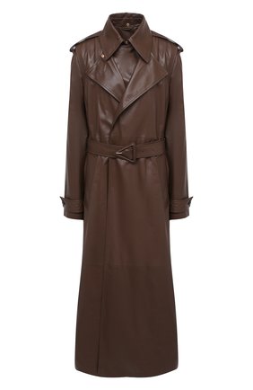 Женский кожаный тренч BOTTEGA VENETA светло-коричневого цвета по цене 730500 руб., арт. 640244/V06E0 | Фото 1 Женский кожаный тренч BOTTEGA VENETA светло-коричневого цвета, арт. 640244/V06E0 | Фото 1