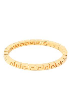 Мужской браслет VERSACE золотого цвета по цене 46200 руб., арт. DG07898/DJMT | Фото 2 Мужской браслет VERSACE золотого цвета, арт. DG07898/DJMT | Фото 2